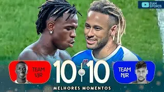 NEYMAR AND VINI JR GAVE A SHOW WITH ABSURD GOALS IN THE BEST BENEFIT MATCH IN HISTORY