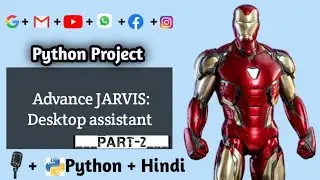 how to make Jarvis in python (Part-2) |Jarvis Python ai projects | Python projects | AviUpadhyay