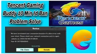 10 Min Ban Problem || Tencent Gaming Buddy 10 Min Ban Issue || Tgb Problem || Tgb Gameloop Error