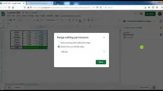 Google Workspace Tutorial: How to Lock Cells in a Google Sheets. Protected Sheets & Ranges