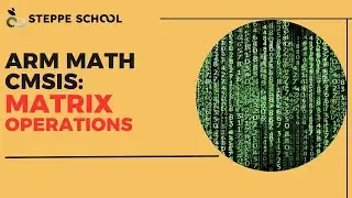 CMSIS Math library: linear algebra operations in STM32 MCUs