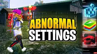 Secret SETTING which Gives Abnormal Headshots l Bluestacks 5 l Msi 5 (4K)