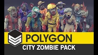 POLYGON City Zombies - (Trailer) 3D Low Poly Art for Games by 