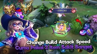 Solo Ranked Ke Mythic Honor Pakai Change Build Attack Speed 😍 - Change Gameplay Mobile Legends