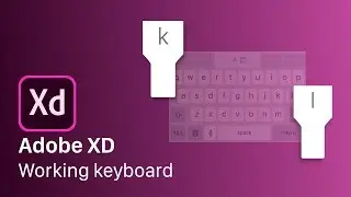 Making a Working Keyboard in Adobe XD { Design Snippet }