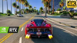 GTA 5 Ultra Realistic Graphics | GTA V 4K PC Gameplay