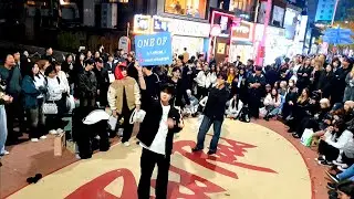 [STREET ARTIST] ONE OF. WITH AUDIENCE. INTERACTIVE HONGDAE BUSKING. 241030.