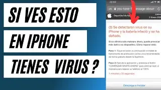 COMO SABER SI MI IPHONE TIENE VIRUS