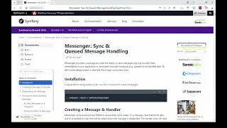 Пакет messenger для работы с очередями в Symfony
