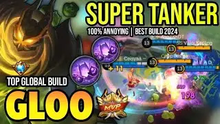 GLOO BEST BUILD 2024 | BUILD TOP GLOBAL GLOO GAMEPLAY | MOBILE LEGENDS✓