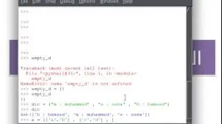 Python 33 القواميس