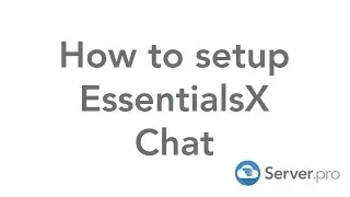 How to Setup EssentialsX Chat - Minecraft Java