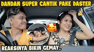 DANDAN SUPER CANTIK PAKE DASTER DIDEPAN SUAMI😍 Reaksinya Bikin Gemay😘🤗