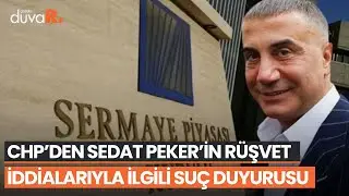 CHP, Sedat Pekerin rüşvet iddialarıyla ilgili suç duyurusunda bulunuyor | #CANLI