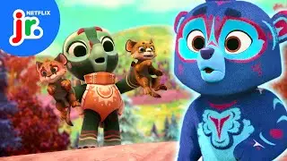 Kitten Chaos! 🙀🌋 Spirit Rangers | Netflix Jr