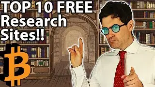 TOP 10 FREE Crypto Research Sites & Tools!! 📖