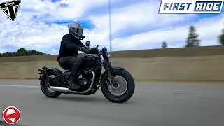 2024 Triumph Bonneville Bobber | First Ride