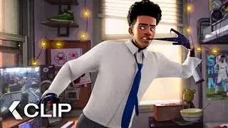 SPIDER-MAN: Across the Spider-Verse Movie Clip - “Ganke Plays The New Spider-Man Game” (2023)
