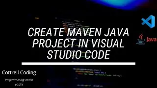 Create Java Project using Maven build tool in Visual Studio Code