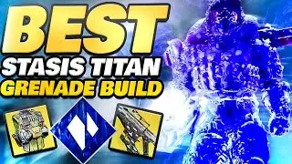 NEW ENDGAME Stasis Titan GRENADE Build For PvE! CRAZY AOE DAMAGE! | Destiny 2