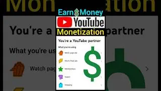 youtube $ 4k watchtime 1k subscribers complete monetization tools 💲 #shorts #short #youtubeshorts
