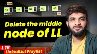 L16. Delete the middle node of the LinkedList