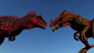 CARCHARODONTOSAURUS vs ALPHA CREATURES