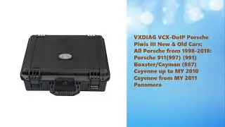 Porsche Piwis III with V38 90 Piwis Software