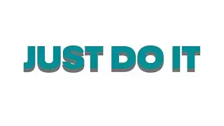 HOW TO CREATE 3D TEXTURED TEXT EFFECT