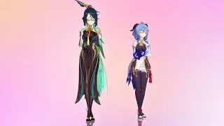 Xianyun & Ganyu - Vanitosa 【Genshin/MMD】#genshinimpact