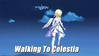 Walking To Celestia - Hangout Event : Barbara Flying Bug Genshin Impact