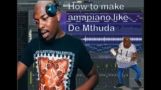 How to make amapiano log drum bass like de mthuda and the low keys fl studio 2021