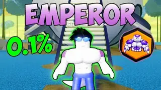 Unlocking The 0.01% Emperor In Gym League ROBLOX