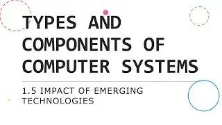 IGCSE ICT 3 - TYPES AND COMPONENTS OF COMPUTERS PART3