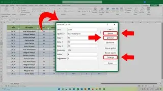 Crea Formulario de entrada de datos SUPER FÁCIL en Excel (Sin Programación)