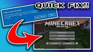 Fix Error Minecraft Launcher Is Currently Not Available In Your Account Error 0x803f8001