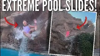 Extreme Water Slides and Cliff Jumping at Mollie's Landing! | Family Reunion 2024 Continues