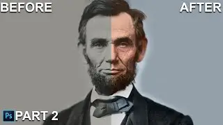 How to Colorize a Black and White Photograph Part 2 - Adding Color to the Image