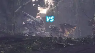 Monster Hunter World: Iceborne Velkhana VS Ruiner Nergigante Turf War