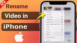 How To Rename Video File On iPhone 2024 | Rename files, photos and videos on iPhone & iPad