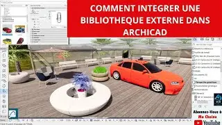 how to integrate external library into archicad