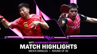 Ma Long vs Chuang Chih-Yuan | MS R32 | WTT Champions Frankfurt 2023