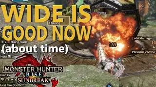How Much Better Is Wide Now In Sunbreak TU5 - Combo analysis Shelling and Melee