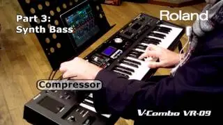 Roland V-Combo VR-09 Tricks and Tweaks for Effects and Synth Sound Modifications!