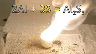 Получение и гидролиз сульфида алюминия / Synthesis and hydrolysis of aluminium sulfide