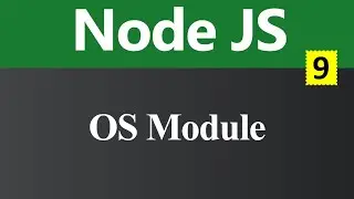 OS Module in Node JS (Hindi)