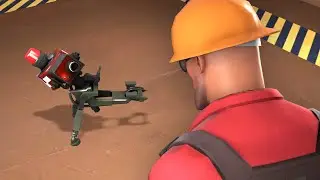 TF2 Mini Sentry break-dancing
