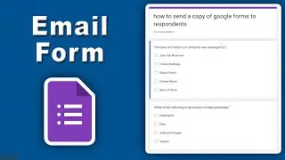 how to send a copy of google forms to respondents