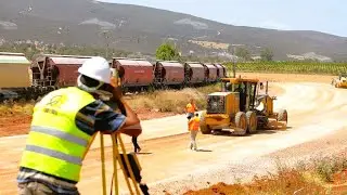 تابعو آخر أشغال خط السكك الحديدية المنجمي الشرقي بولاية تبسة TEBESSA RAILWAYS