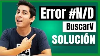 SOLUCION al ERROR #N/D de la función BuscarV de Excel (No encuentra Valores)